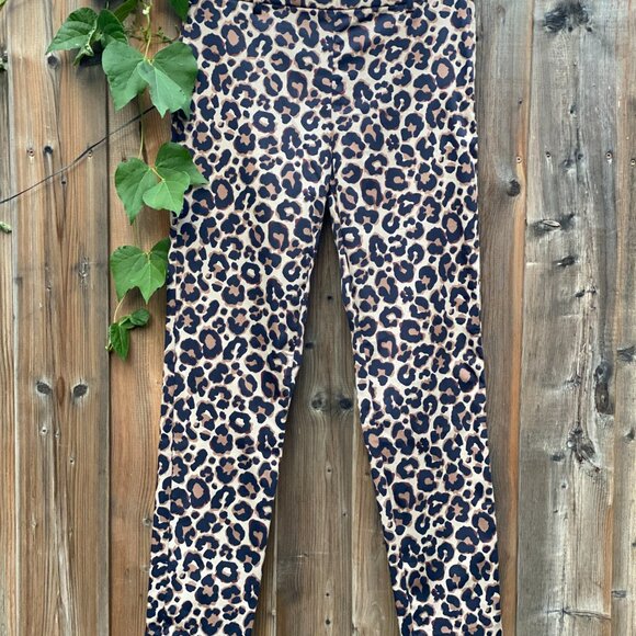 H&M Leopard Print Slacks Size 8 - Picture 9 of 11